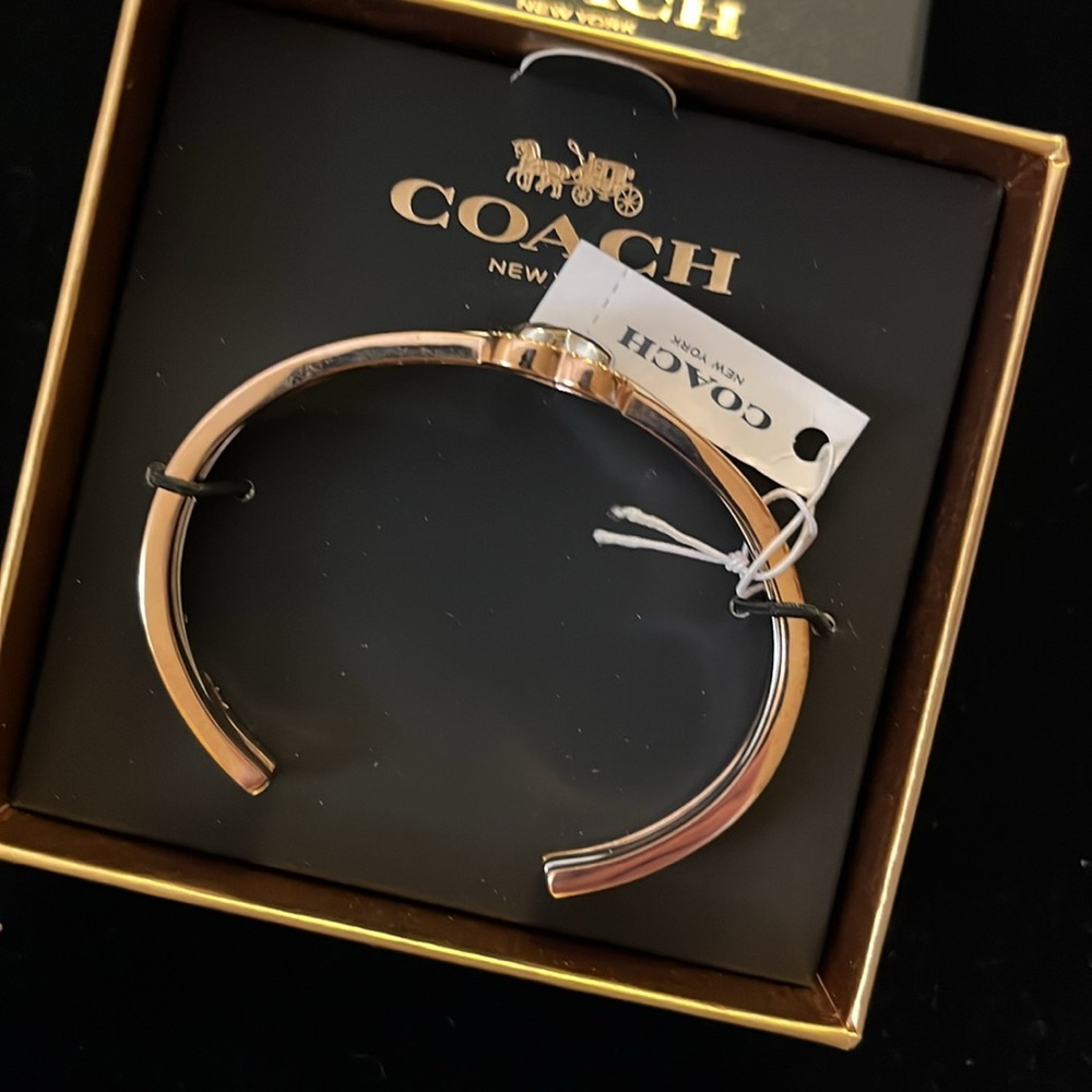 Coach Halo Heart Bangle - Picture 6 of 7
